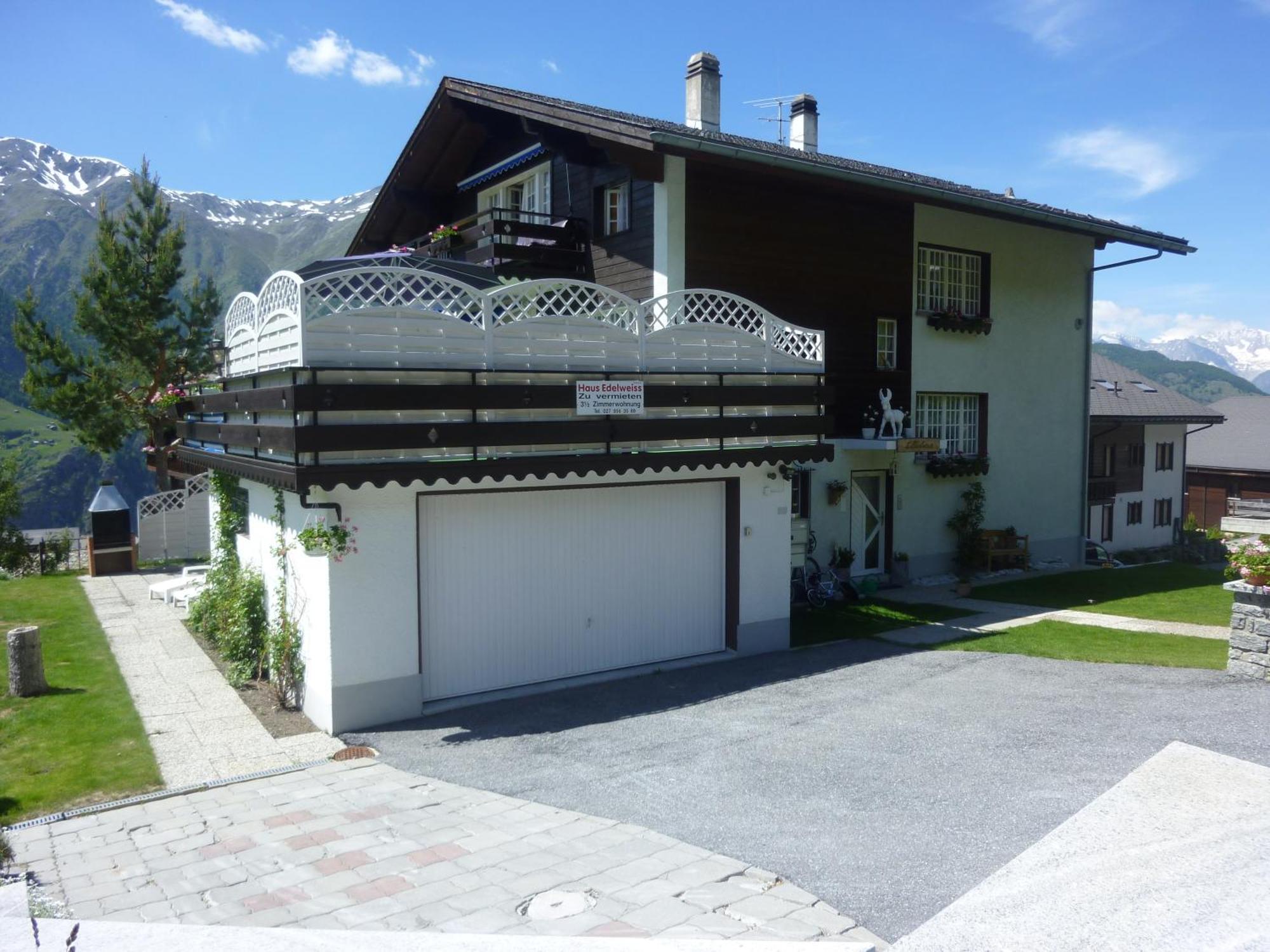 Ferienwohnung Edelweiss Grächen Zewnętrze zdjęcie