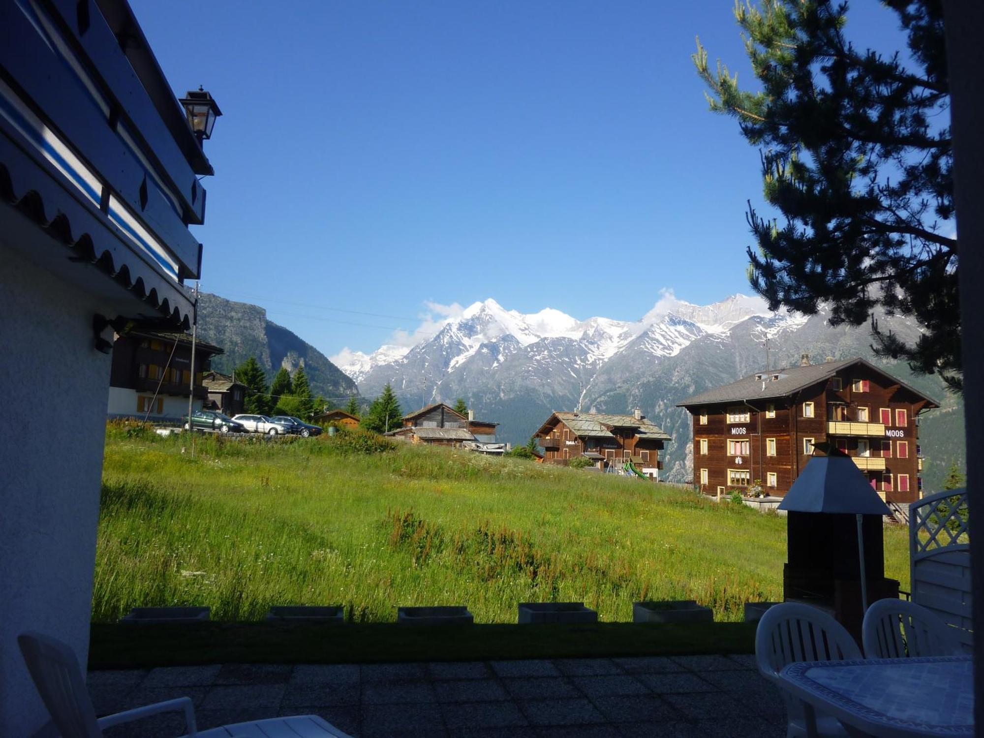 Ferienwohnung Edelweiss Grächen Zewnętrze zdjęcie